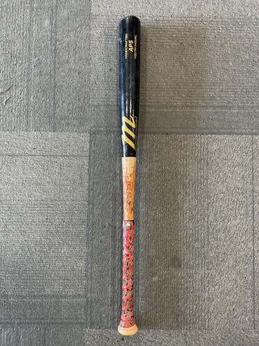 Used Marucci HANDCRAFTED AP5 BB/SB Wood Bat Black 30" 11614-S000224862