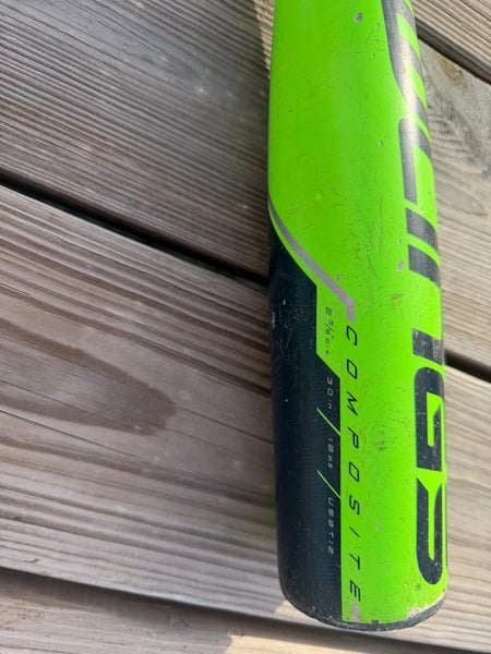 2019 Rawlings Threat Composite USABat Certified Bat (-12) 18 oz 30" (Used)