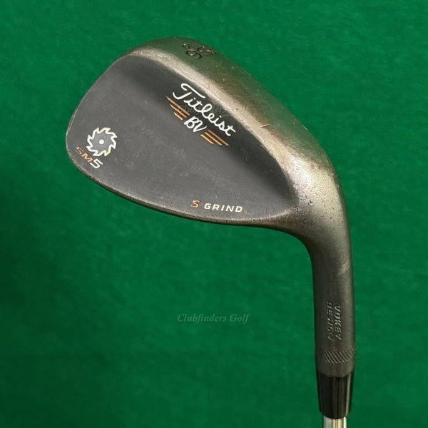 Titleist Vokey SM5 Raw Black 56-10S 56 Sand Wedge Vokey Design Wedge Flex