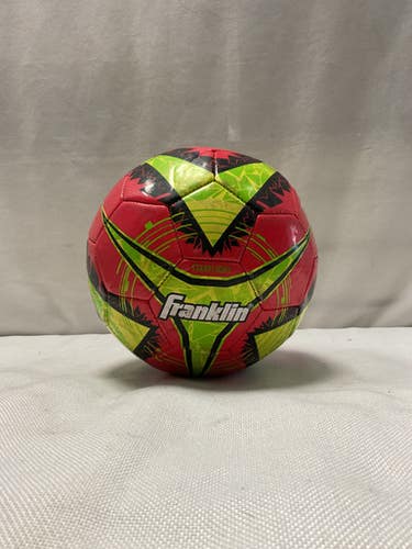 Used Franklin STARFLIGHT All Size Soccer Ball Red 4 11490-S000267075