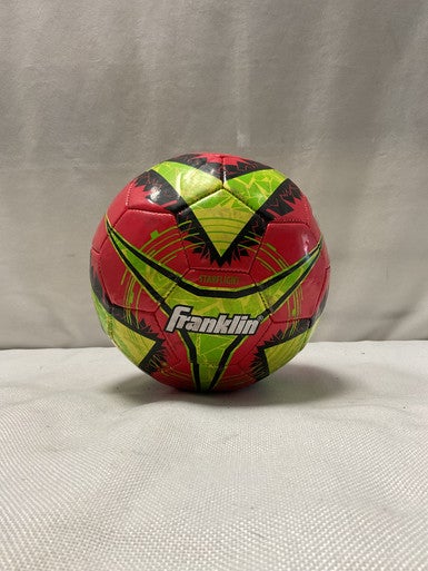 Used Franklin STARFLIGHT All Size Soccer Ball Red 4 11490-S000267075