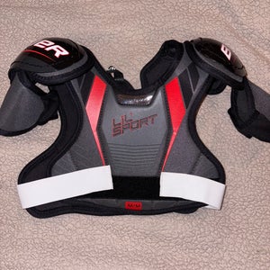 Medium Youth Bauer Lil Sport Shoulder Pads (Used)
