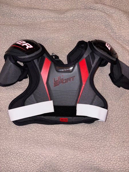 Medium Youth Bauer Lil Sport Shoulder Pads (Used)