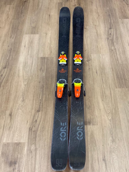 Used Men’s HEAD KORE 99 189 cm Skis | LOOK Pivot 14 Bindings | Max DIN 14
