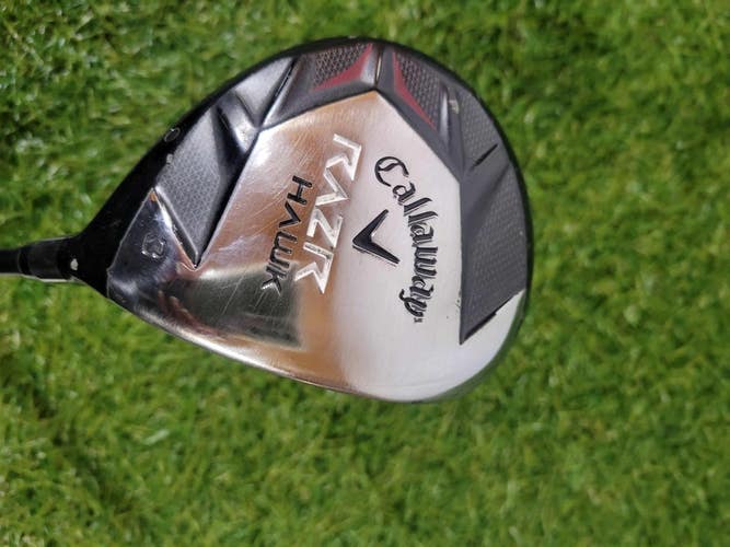 Callaway RAZR Hawk 3 Fairway Wood RH Graphite REG 44.5" NEW CP2 Jumbo Grip