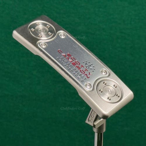 Scotty Cameron Super Select Squareback 2 Plumbers-Neck 35" Putter Golf Club w/HC