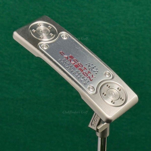 Scotty Cameron Super Select Squareback 2 Plumbers-Neck 35" Putter Golf Club w/HC