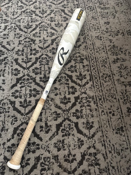 2025 Rawlings Icon Composite USSSA Certified Bat (-10) 19 oz 29" (Used)