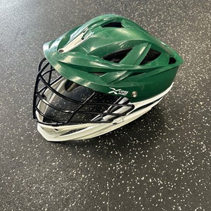 Used Cascade XRS PRO Lacrosse Helmet Green One Size 11849-S000033423