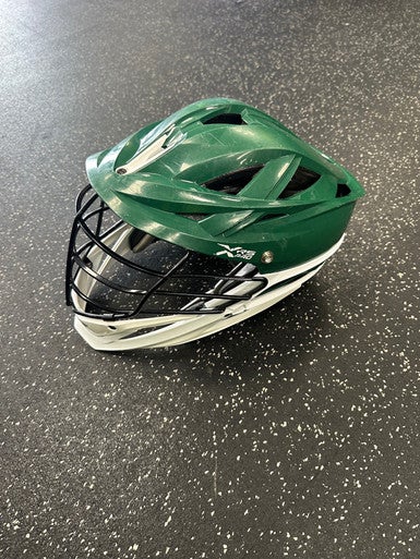 Used Cascade XRS PRO Lacrosse Helmet Green One Size 11849-S000033423