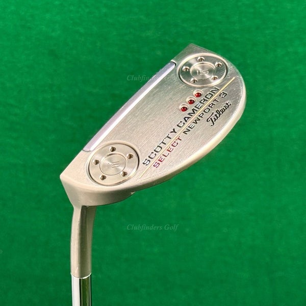 LH Scotty Cameron 2018 Select Newport 3 34" Heel-Shafted Putter Titleist