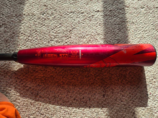 DeMarini Zoa Composite USSSA Certified Bat (-10) 20 oz 30" (Used)