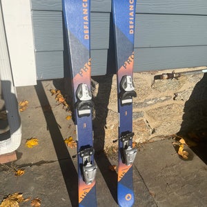 Unisex 2023 Defiance 115 cm All Mountain Skis With Bindings (Used)