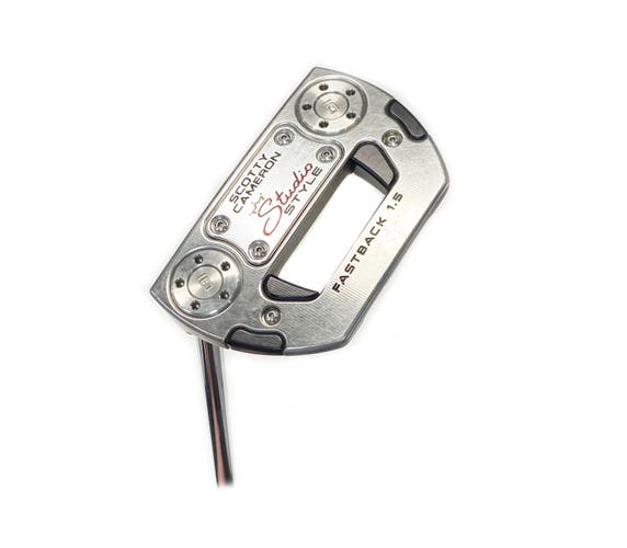 LH Titleist Scotty Cameron Studio Style Fastback 1.5 35" Mallet Putter