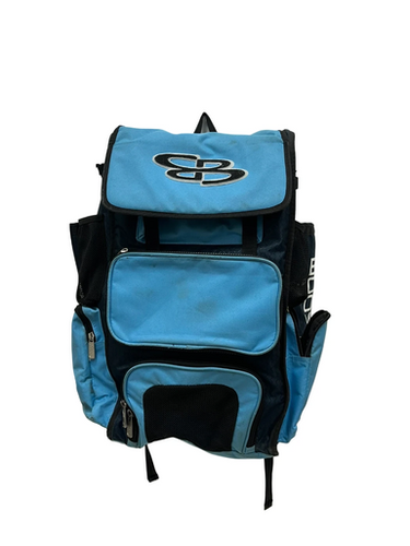 Used BoomBah SUPERPACK BB/SB Player Backpack Carolina Blue 11692-S000142677