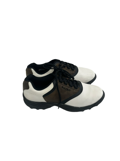 Used Foot Joy 45516 Mens Golf Shoes White Senior 10.5 11692-S000143813