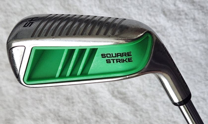 Square Strike 45° Chipper Wedge Golf Club Green RH; Steel Shaft