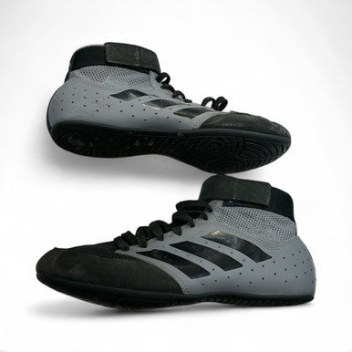 Used Adidas Wrestling Shoes Grey Junior 04 11873-C000204551