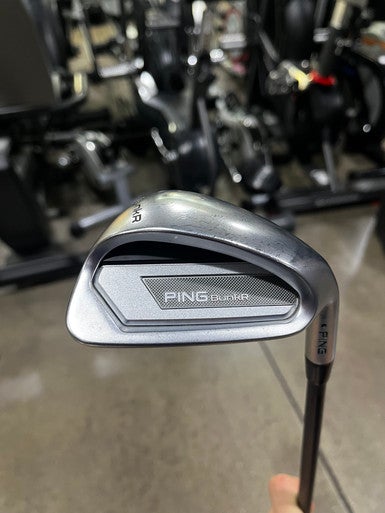 Used Ping BUNKR WEDGE Golf Wedge Mens RH 64 Degree 11605-S000209802