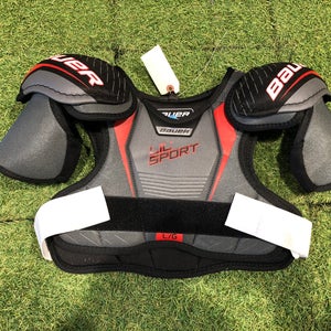 Large Junior Bauer Lil Sport Shoulder Pads (Used)