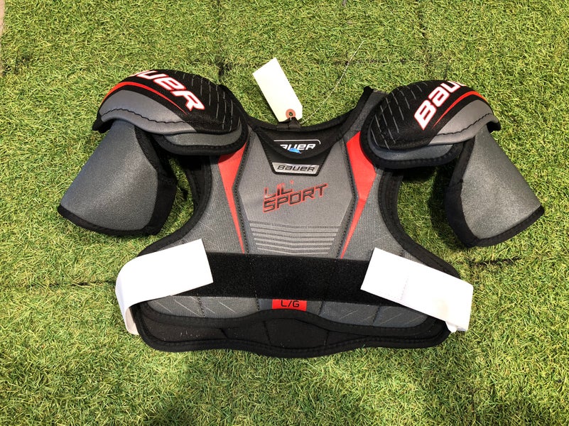 Large Junior Bauer Lil Sport Shoulder Pads (Used)