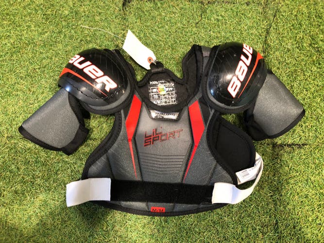 Medium Youth Bauer Lil Sport Shoulder Pads (Used)