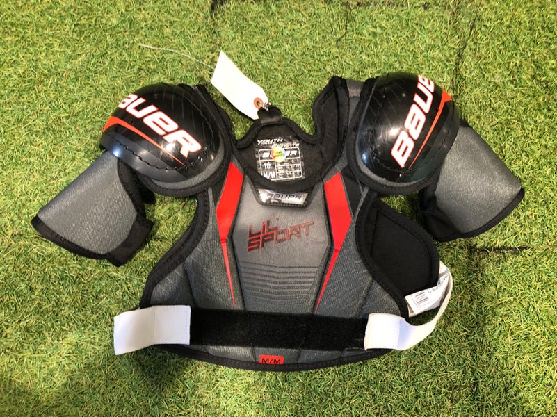 Medium Youth Bauer Lil Sport Shoulder Pads (Used)