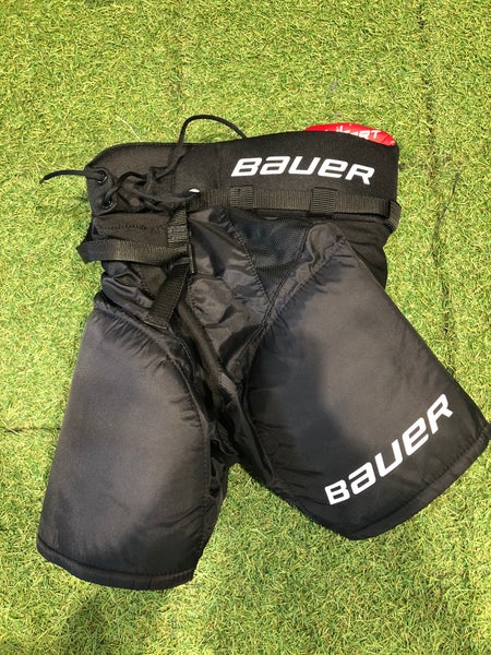 Black Junior Small Bauer Lil Sport Hockey Pants (Used)