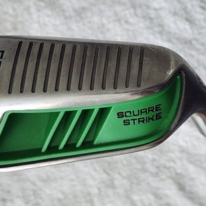 Square Strike 55° Chipper Wedge Golf Club Green RH; Steel Shaft
