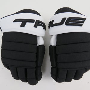 New TRUE NHL Pro Stock Pittsburgh Penguins Hockey Gloves Senior Size 13.5" Black