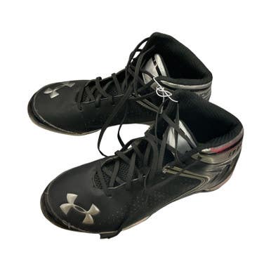 Used Under Armour Youth FB Cleats Black Youth 07.5 11859-S000026836