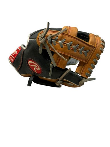 Used Rawlings R9110U-19BT BB/SB Glove RH Throw Black And Copper 11" 11835-S000200774