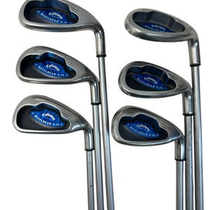 Used Callaway X-16 STEELHEAD Mens Iron Set RH 6I-SW 11835-S000200759