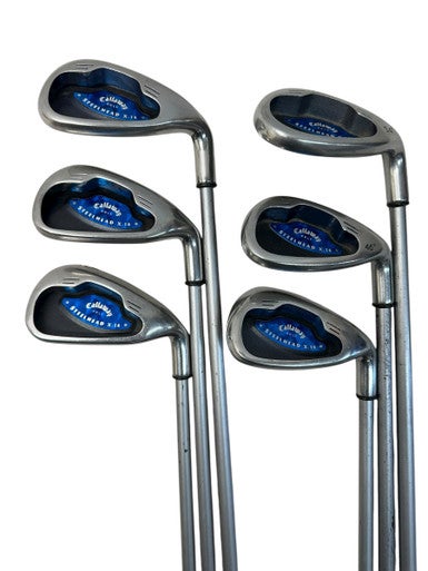 Used Callaway X-16 STEELHEAD Mens Iron Set RH 6I-SW 11835-S000200759
