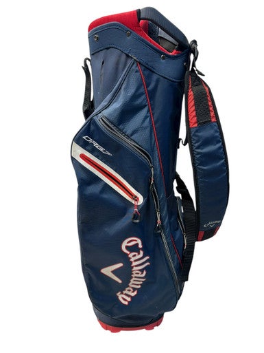 Used Callaway ORG 7 Mens Cart Bag White/Red/Navy 11835-S000200758