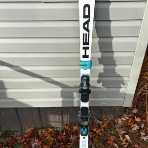 2025 Racing 140 cm HEAD World Cup Rebels e-GS RD Skis With Bindings (Used)