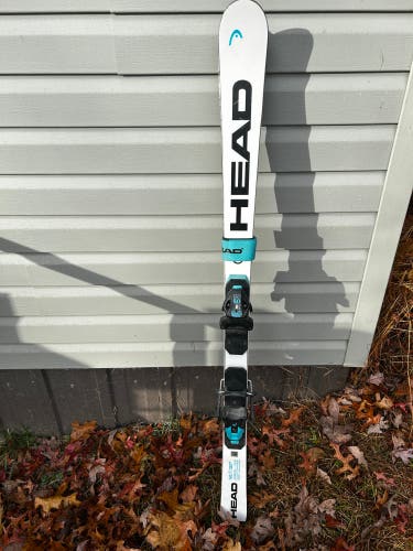 2025 Racing 140 cm HEAD World Cup Rebels e-GS RD Skis With Bindings (Used)