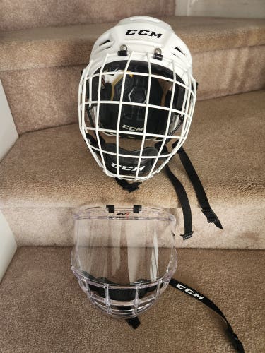 Large CCM Tacks 310 Helmet- (2) cages