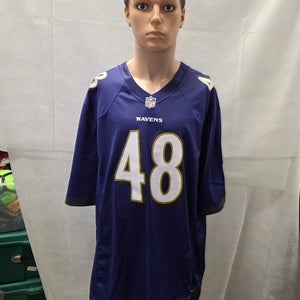 NWT Patrick Queen Rookie Year Baltimore Ravens Nike Jersey XXL 2XL NFL