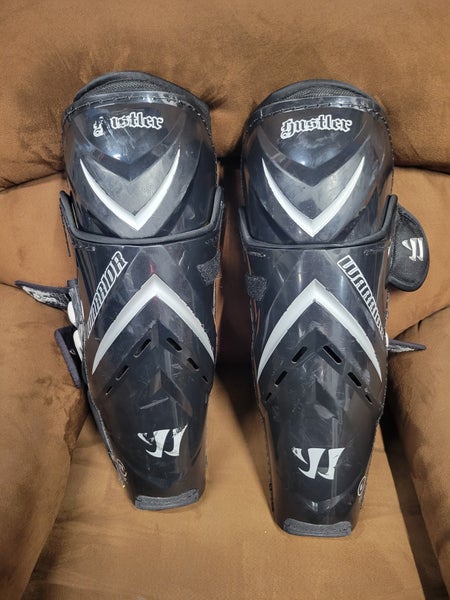 Senior Warrior Hustler pro 15" Shin Pads (Used)