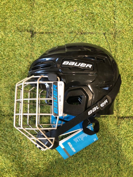 Black Medium Bauer IMS 5.0 Helmet (New)