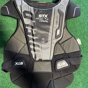 Black Large Adult STX Shield 400 Chest Protector (Used)