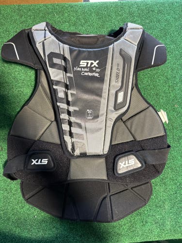 Black Large Adult STX Shield 400 Chest Protector (Used)