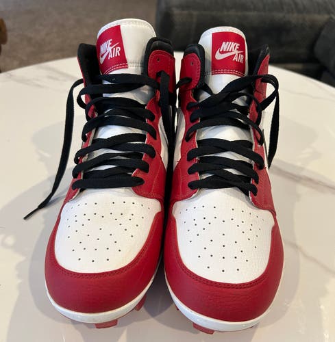 Chicago Men's Size M 11.5 (W 12.5) Adult Air Jordan Molded Cleats Cleats (Used) High