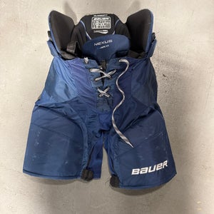 Navy Blue Bauer Nexus 8000 Hockey Pants (Used) | Senior Medium