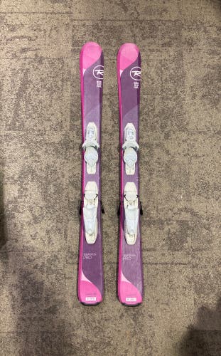 Rossignol Temptation Pro 110cm Skis + Look KidX Bindings