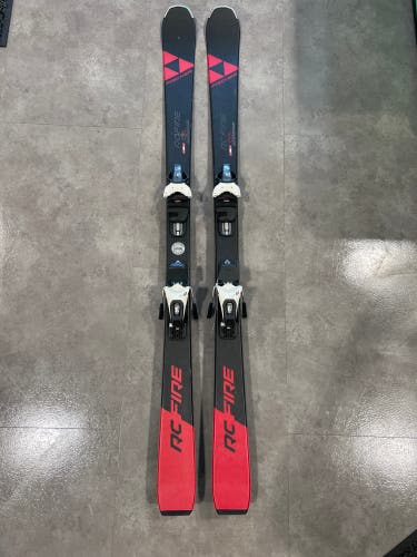 2024 155cm Fischer RC Fire Skis | Fischer RS9 Bindings (Used)