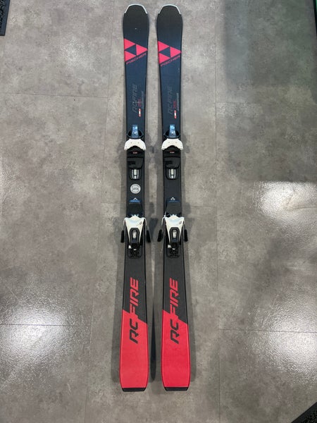 2024 155cm Fischer RC Fire Skis | Fischer RS9 Bindings (Used)
