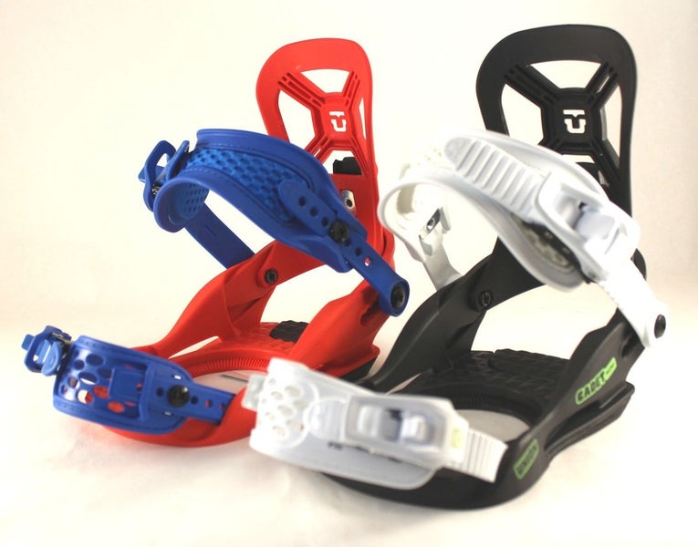 Union Cadet Mini Youth Snowboard Bindings XS (US11K -3) Mis-Matched Red/Black