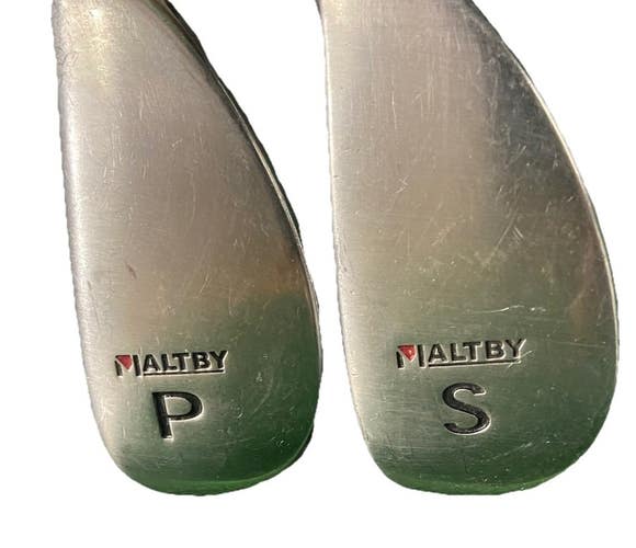 Maltby Glider X PF851+ Wedge Set PW, SW Stiff Steel 35.5" RH Nice Jumbo Grips